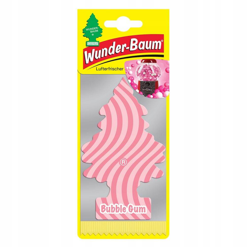 Hanging Air Freshener Bubble Gum Wunder Baum AUTOPP