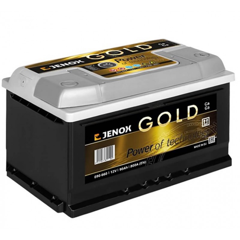 Battery 12V/90Ah 800A Jenox GOLD