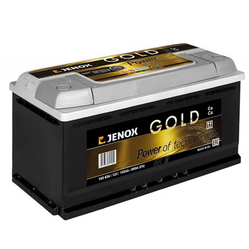 Battery 12V/105Ah 900A Jenox GOLD