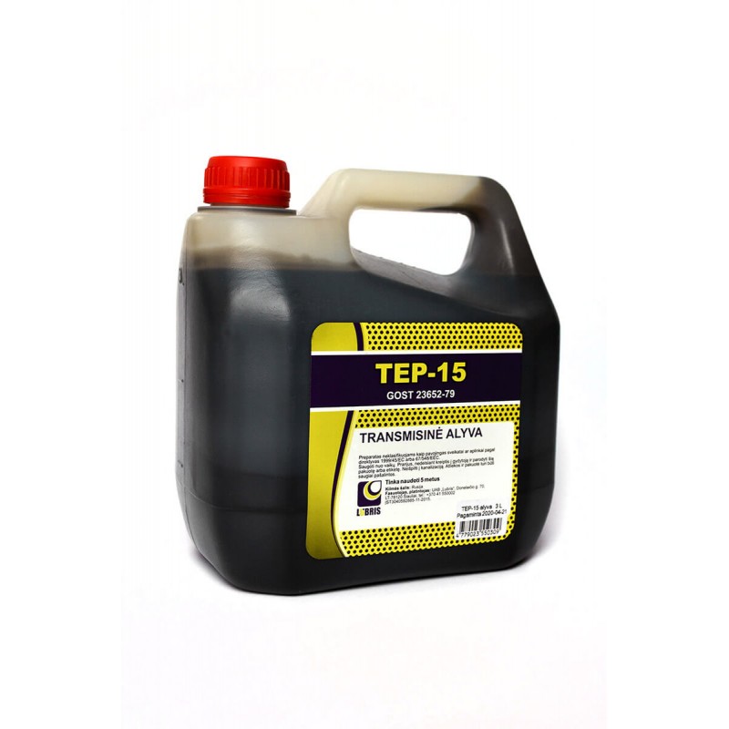 Mineralinė transmisinė alyva TEP-15 3l
