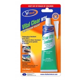 Bespalvė sandarinimo priemonė „Vital Clear RTV“ VT-164  85g