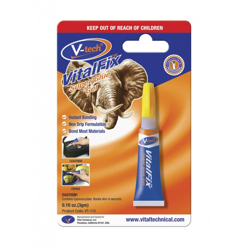 Geliniai Super klijai VitalFix VT-115 3g Geliniai Super klijai VitalFix VT-115 3g