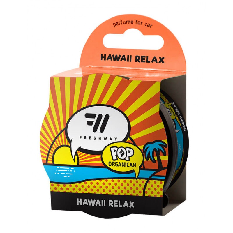 Canned air freshener POP Organican - Hawaii Relax 60gm