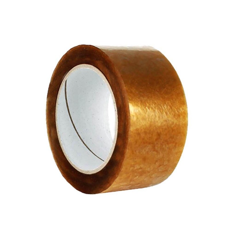 Adhesive packing tape 48mm x 120m (Solvent, Transparent)
