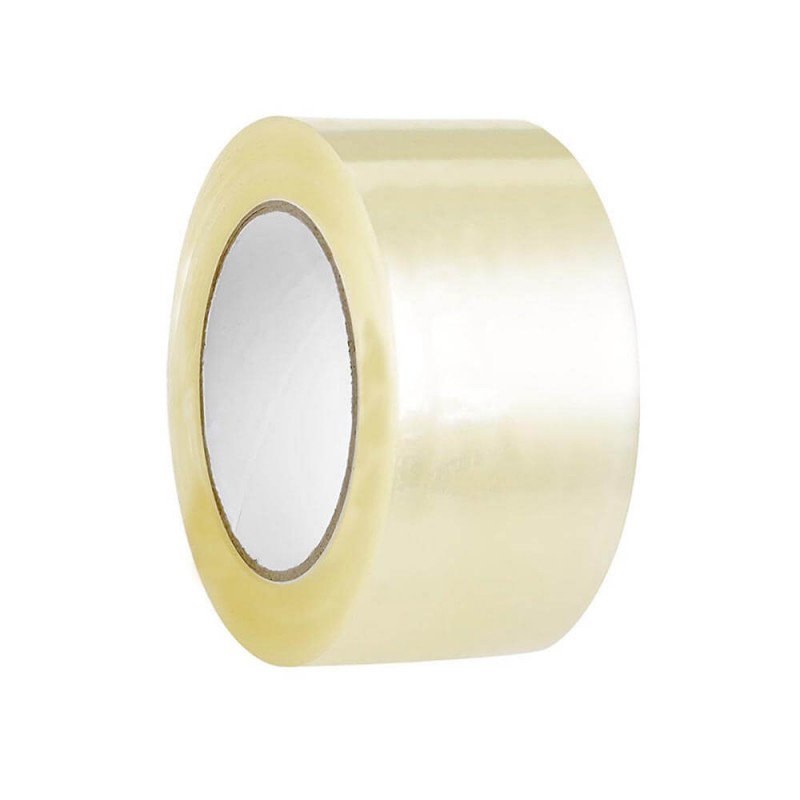 Adhesive packing tape 48mm x 132m (Acrylic, Transparent)