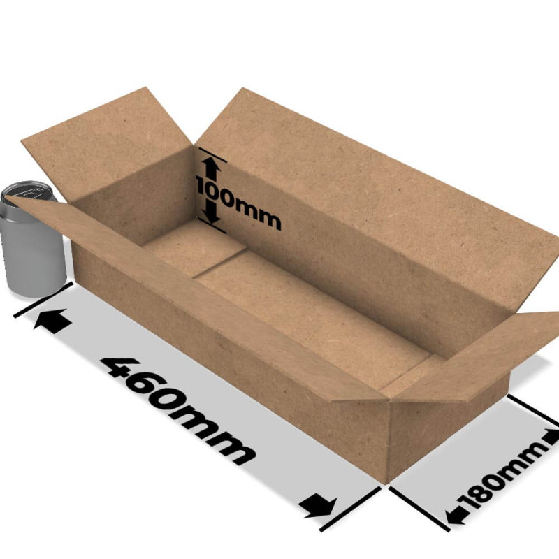 Cardboard box 460x180x100mm
