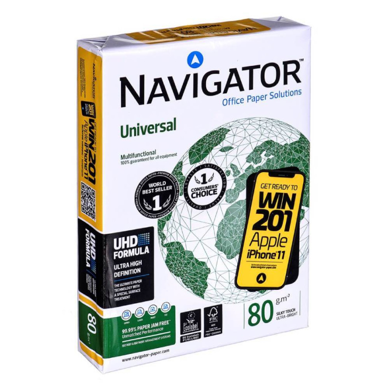 Office paper Navigator UNIVERSAL (A4), 500 pcs.
