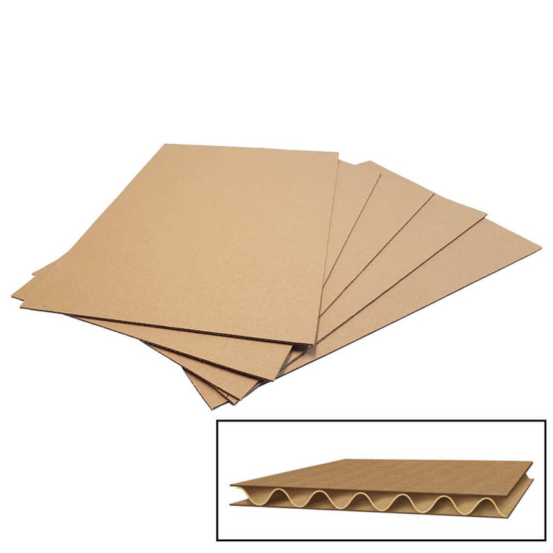 Corrugated cardboard sheet 1140x750mm