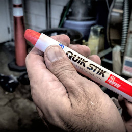 Solid paint marker QUIK STIK - Red