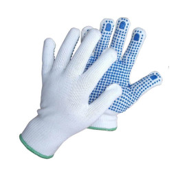 Textile gloves SINGLE DOT with PVC dots