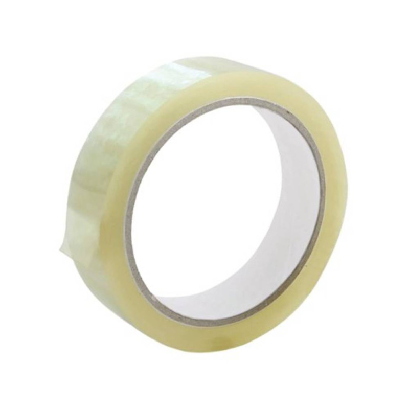 Adhesive packing tape 19mm x 60m (Acrylic, Transparent)