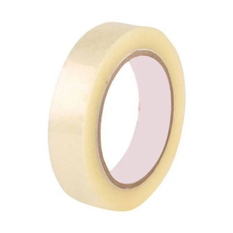 Adhesive packing tape 24mm x 60m (Acrylic, Transparent)
