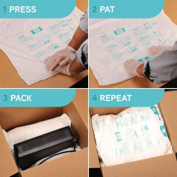 Instapak® RT All sizes packing foam set 18 pcs.