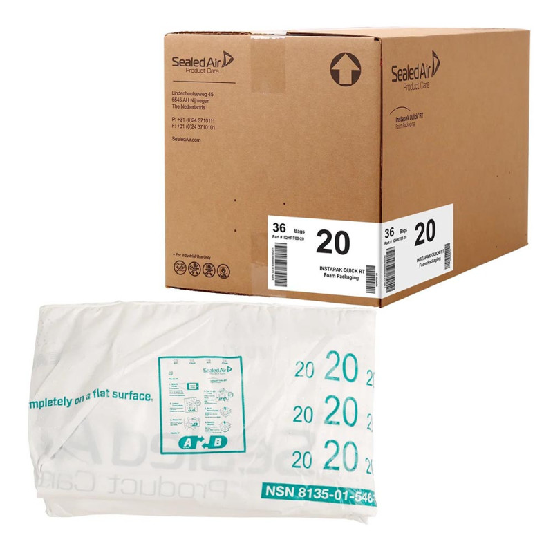 Packaging Foam Instapak® Quick® RT 46x46cm (Size 20) 36 pcs.