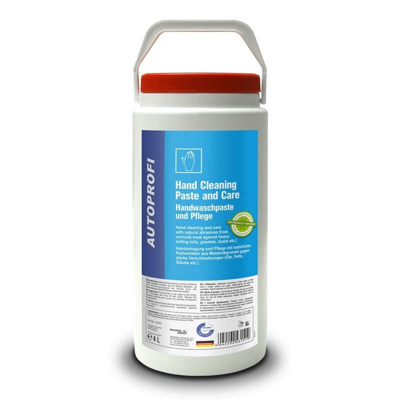 паста для мытья рук с абразивом.