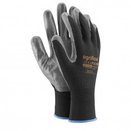 Nitrile Coated gloves OGRIFOX Black