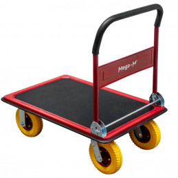 Sandėlio platforminis vežimėlis Mega-M (PU) 450kg