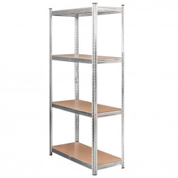 Storage shelves 180x90x40cm (4 shelves)