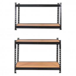 Shelf racks 180x90x40cm (5 shelves)