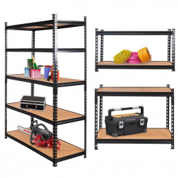 Shelf racks 180x90x40cm (5 shelves)