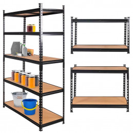 Shelf racks 180x120x45cm (5 shelves)