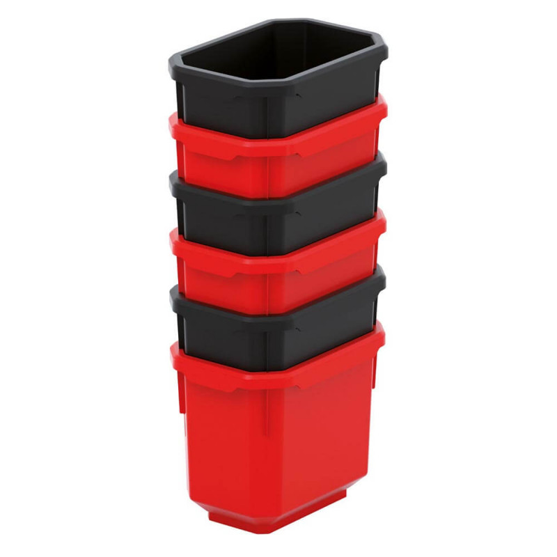 Набор пластиковых контейнеров TITAN Box - KTIS11 110х75х90мм 6 шт.