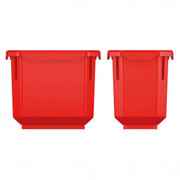 Set of plastic containers TITAN Box - KTIS11 110x75x90mm 6 pcs.