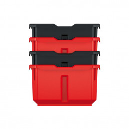 Set of plastic containers TITAN Box - KTIS16 156x110x90mm 4 pcs.