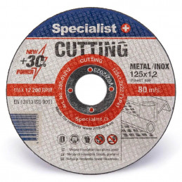 Metal cutting disc 125x1.2x22mm SPECIALIST+