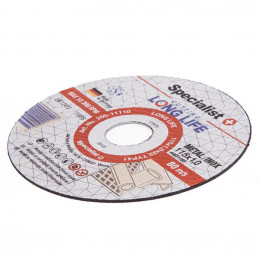 Metalo pjovimo diskas 115x1x22mm SPECIALIST+ Long-Life