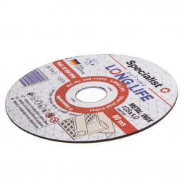 Metalo pjovimo diskas 125x1x22mm SPECIALIST+ Long-Life