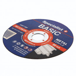 Metal cutting disc 125x1.2x22mm SPECIALIST+ BASIC
