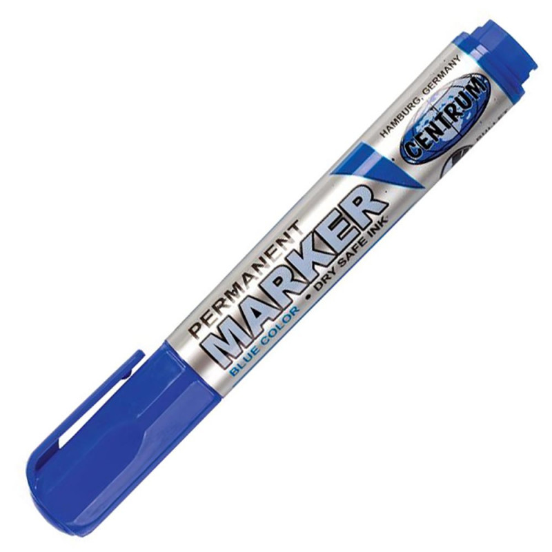Permanentinis markeris CENTRUM 83422 - Mėlynas, 3-5mm