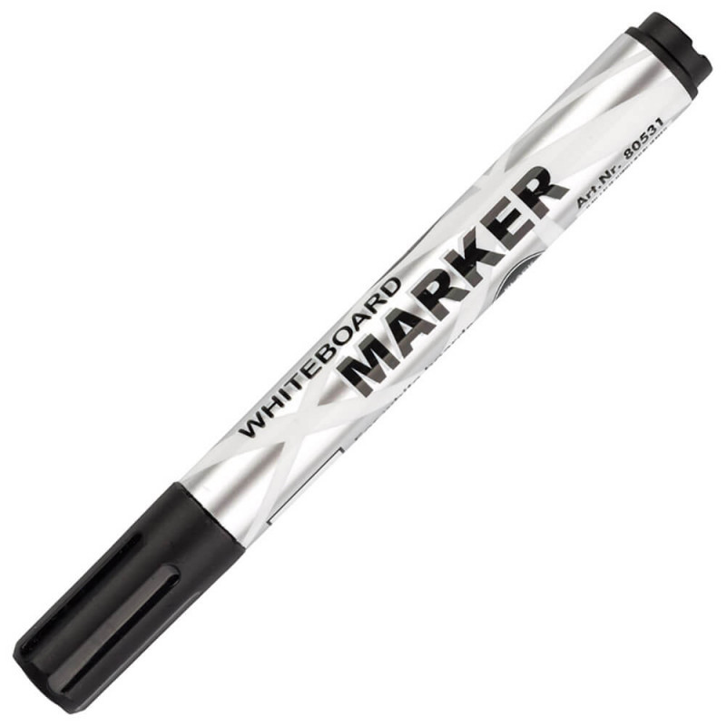 Whiteboard marker CENTRUM 80531 - Black, 2-5mm
