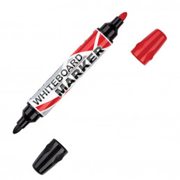 Double-sided whiteboard marker CENTRUM 82001 - Black & Red, 2-5mm