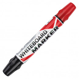 Dvipusis baltos lentos markeris CENTRUM 82001 - Juodas & Raudonas, 2-5mm