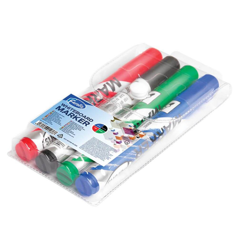 Set of whiteboard markers FOROFIS 91264 4 pcs. - 4 colors, 3mm