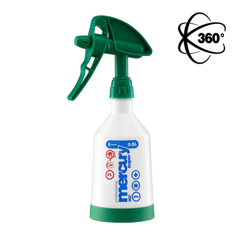 Purkštuvas Mercury Super 360° PRO+ (Žalias) 0,5L