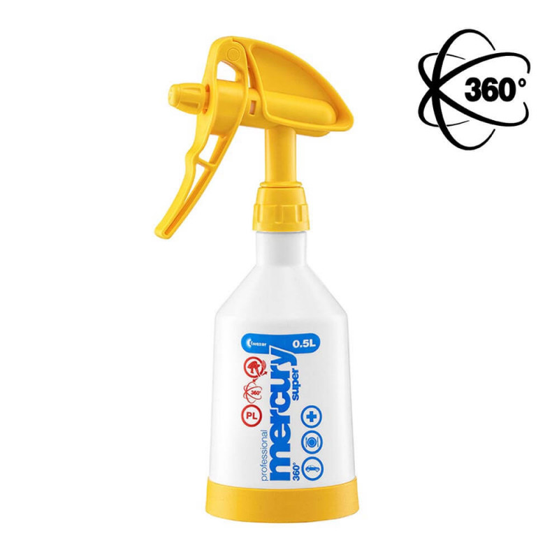 Trigger Sprayer Mercury Super 360° PRO+ (Yellow) 0,5L