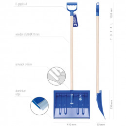 Snow shovel Alpin1A Blue