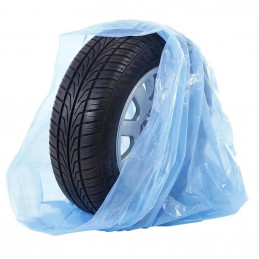 Plastic bags for tires - 100 pcs.