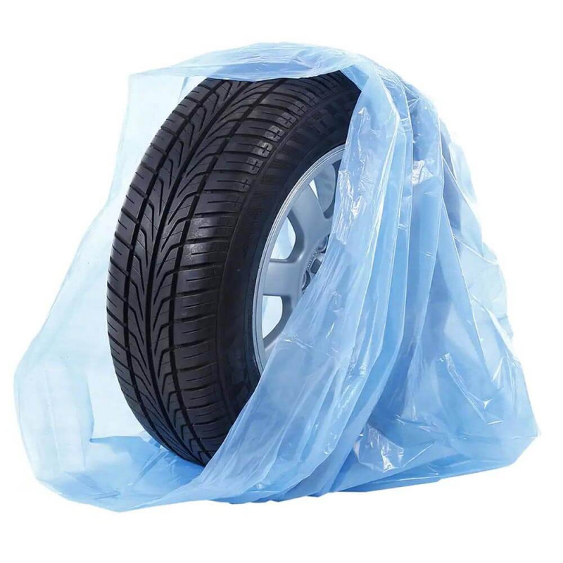 Plastic bags for tires - 100 pcs.