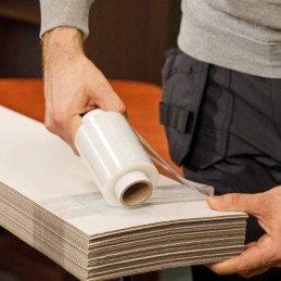 Mini Pakavimo plėvelė Stretch 100mm/150m 23mk