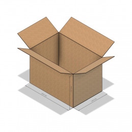 Kartoninė dėžutė 600x400x400mm