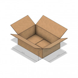 Kartoninė dėžutė 280x200x90mm