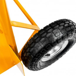 Transportavimo vežimėlis 2in1, 250kg - Geltonas