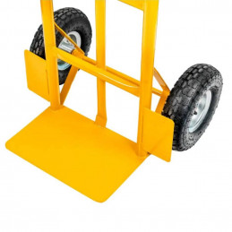 Transportavimo vežimėlis 2in1, 250kg - Geltonas