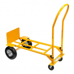 Transportavimo vežimėlis 2in1, 250kg - Geltonas