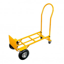 Transportavimo vežimėlis 2in1, 250kg - Geltonas