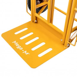 Transportavimo vežimėlis su įgaubta atrama ir nulenkiama platforma - 250kg